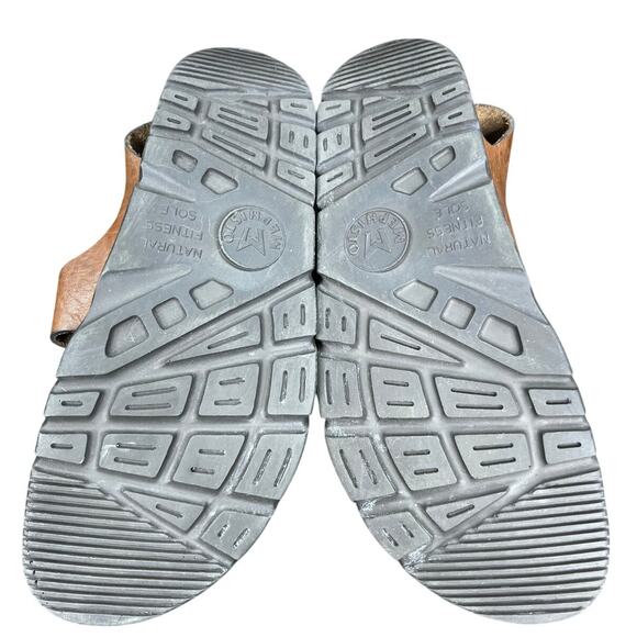 Mephisto Men’s Zeus Brown Leather Sandal Size 43 US 9 main image 4